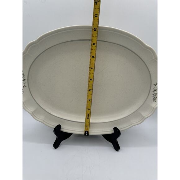 Vintage Pfaltzgraff Heirloom Stoneware Serving Platter 14.5" - Picture 4 of 8